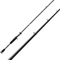 13Fishing Baitcast Barschrute Zum Spinnfischen 1,98M 2-10G Rute Fate Black Cast