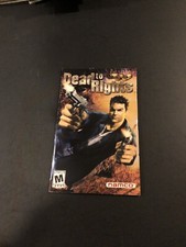 dead to rights ps2 manual Only