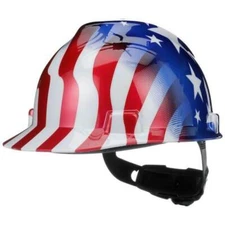 MSA 10052945 Class E Type 1 Front Brim Hard Hat