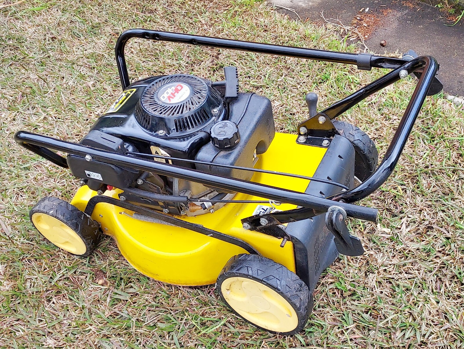 SANLI 4 Stroke Petrol Mower with Catcher OHV400 LazerCut eBay