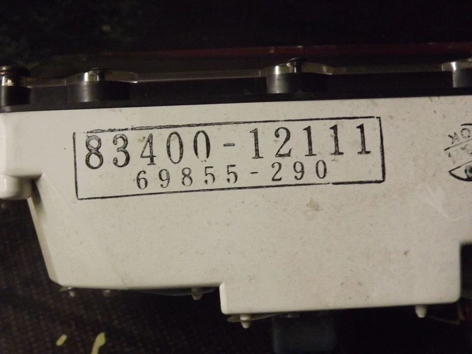 OEM USDM 88-91 Toyota Corolla AE92 2 puertas GTS tablero batería medidor de presión de aceite Foto 4 de 4