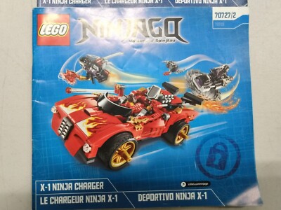 Ninjago: Masters of Spinjitzu LEGO #70727 Instruction Booklet 1 &2