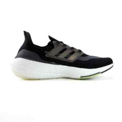 adidas Ultraboost 21 Neutralschuh Herren - Schwarz, Grau Gr 42