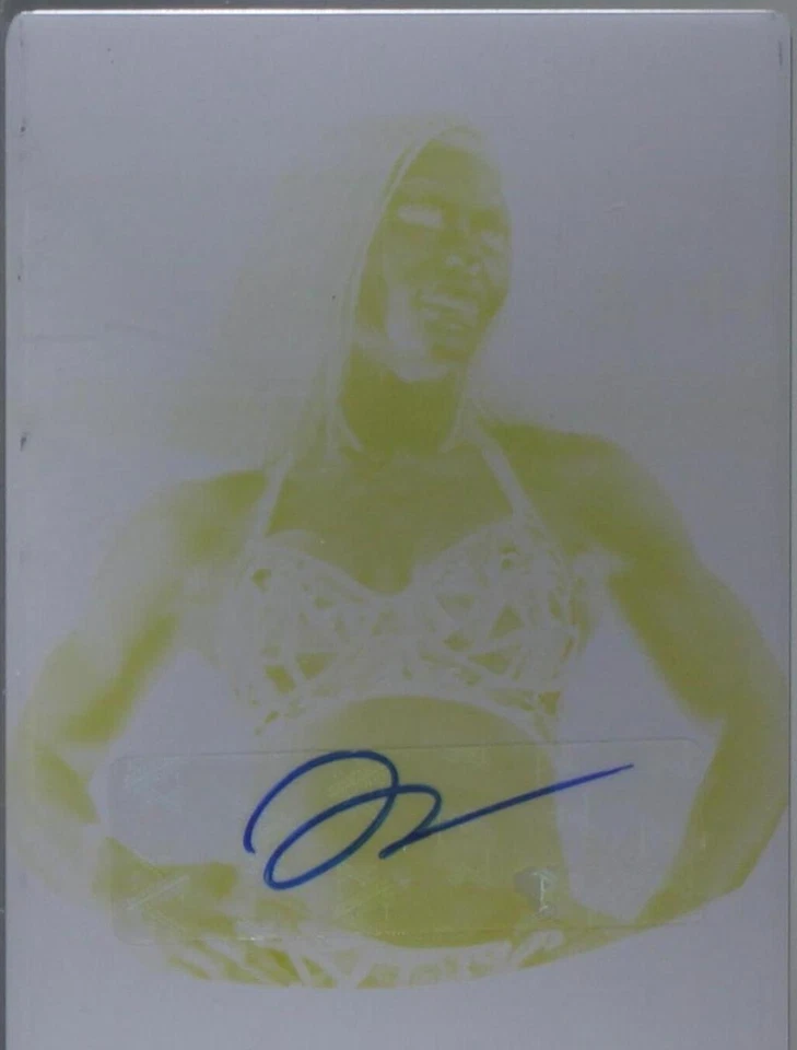 Printing Plate Yellow Autographs