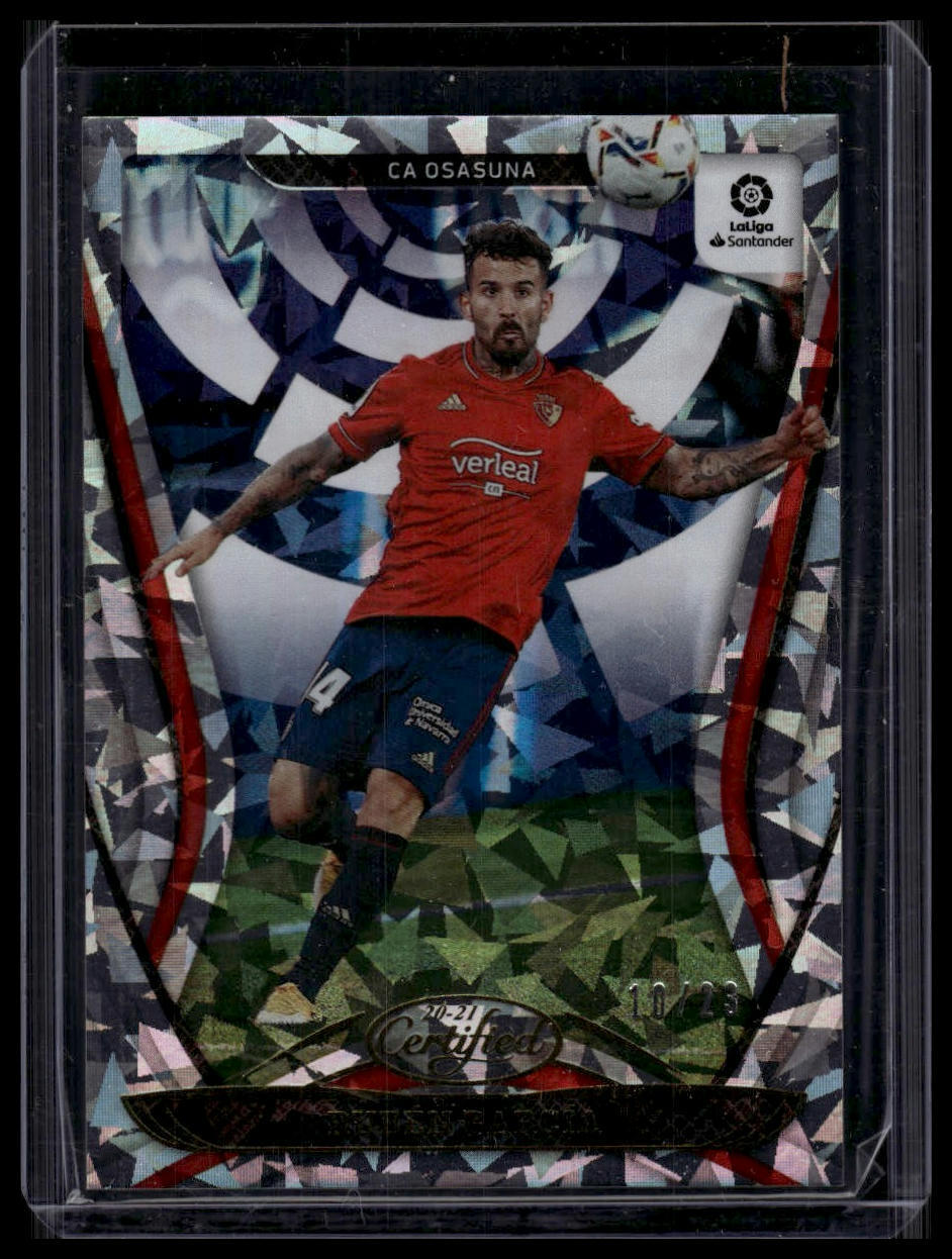 2020-21 Panini Chronicles - Certified La Liga Cracked Ice #20 Ruben Garcia #/23