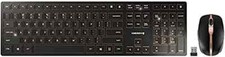 Open Box CHERRY DW 9100 Slim Wireless Keyboard and Mouse Set Combo