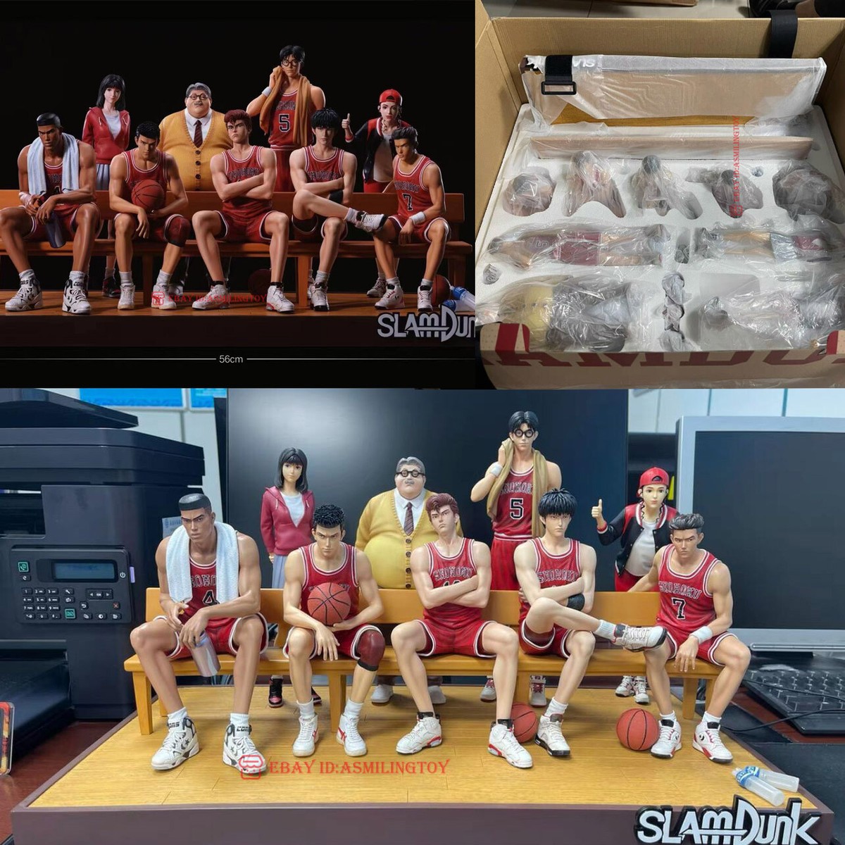 ARK-Studio Slam Dunk Resin Statue SHOHOKU Basketball Team Figure