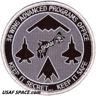 USAF ANDERSEN AFB スティッチパッチ USAF ANDERSEN AFB スティッチパッチ Andersen AFB Custom