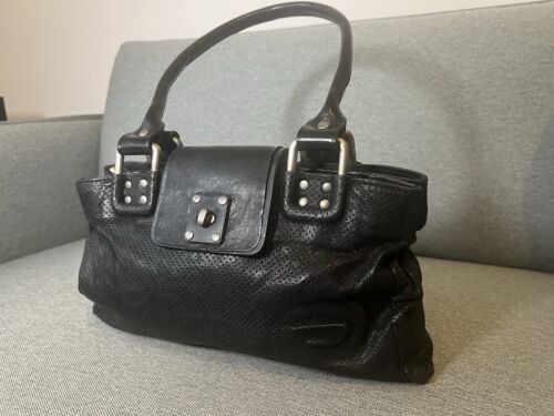 Vintage Diesel Leather Handbag Made in Italy - Picture 10 of 23