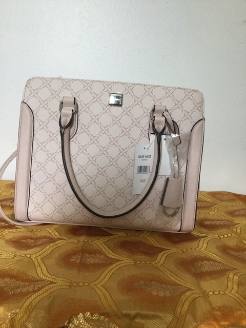 nine west carrigan dome satchel