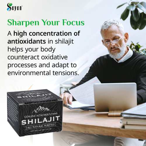 Pure Shilajit Resin 5 Month Supply Golden Grade Altai Mountains Russia - Picture 9 of 10