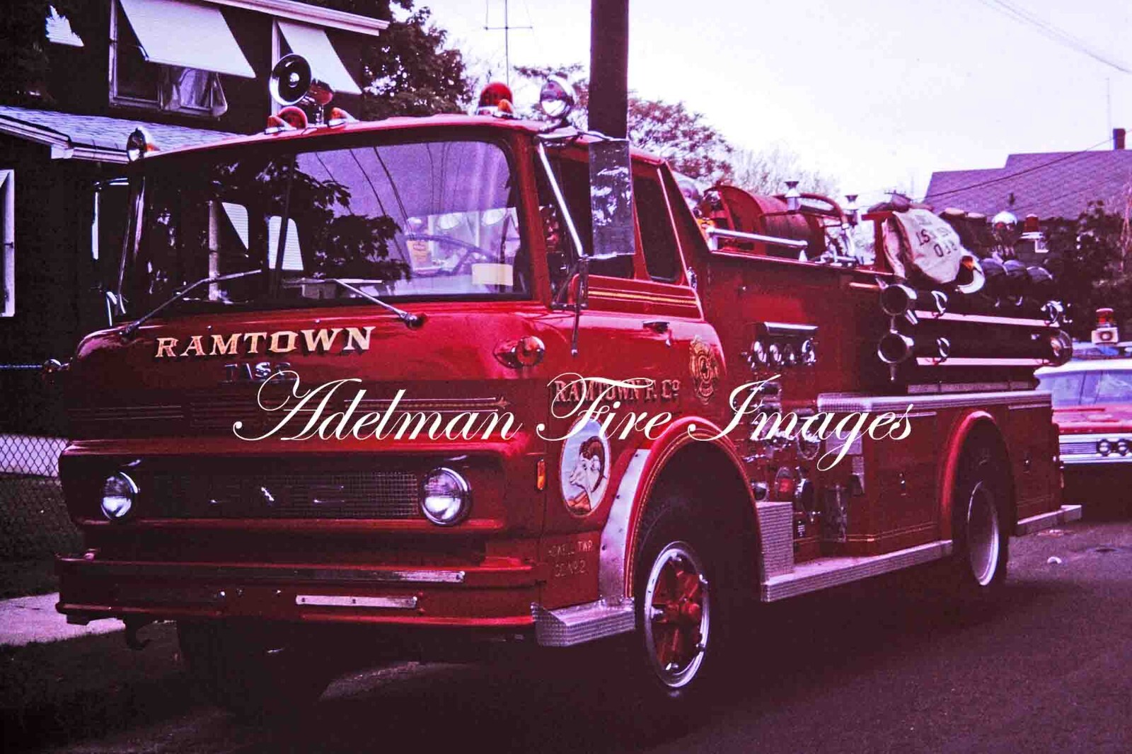 NJ233 Fire Apparatus Slide Ramtown New Jersey GMCGreat Eastern DARK eBay