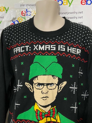 Men's THE OFFICE Dwight FACT CHRISTMAS 