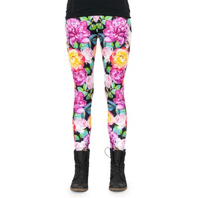 cosey - bedruckte bunte Leggins Flower Line