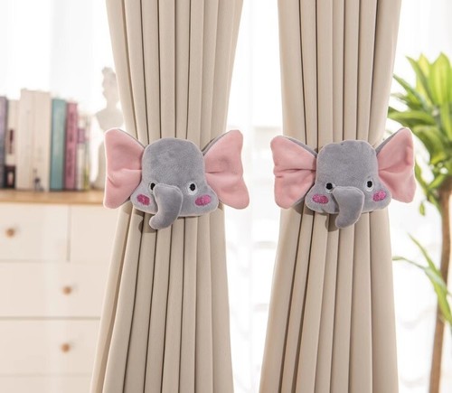 Set of 2, Sun Flower Curtain Tieback, Kids Nursery Room - Picture 19 of 22