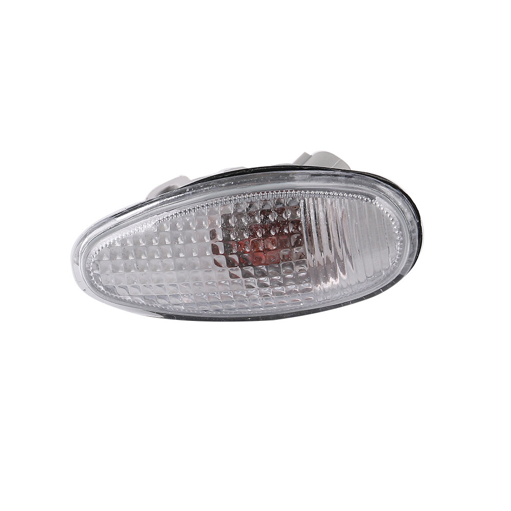 デルミライト Clear Front Left/Right Side Light Fits 02-06 Mitsubishi