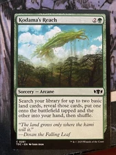 Kodama's Reach NM/M Tarkir Dragonstorm Commander MTG Magic Card EDH Green Staple