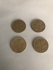 4 Monete - NON COMUNE MONETA DA 20 LIRE - 1957 - GAMBO LARGO DEL 7