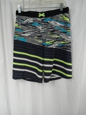 Wonder Nation Swimwear Shorts Multi Color Boys Sz XL Husky
