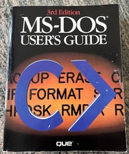 Vintage Rare 1988 MS-DOS User  s Guide Third Edition 