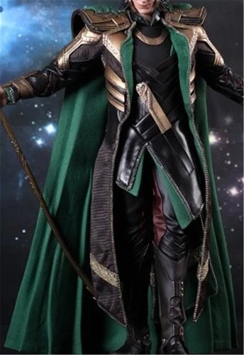 Men's The Avengers Thor Loki Cosplay Costumes Suits Outfit Halloween Party Gift - Picture 7 of 18