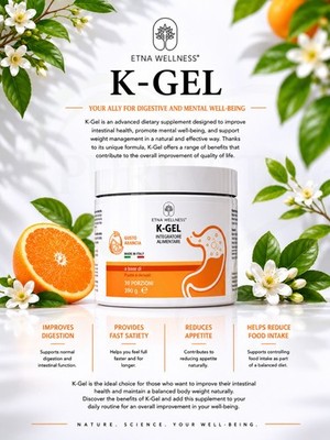 Etna Wellness K-Gel Orange Digestive & Appetite Support Formula