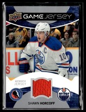 2012-13 Upper Deck NHL Team Fan Days Game Jerseys Shawn Horcoff Edmonton Oilers