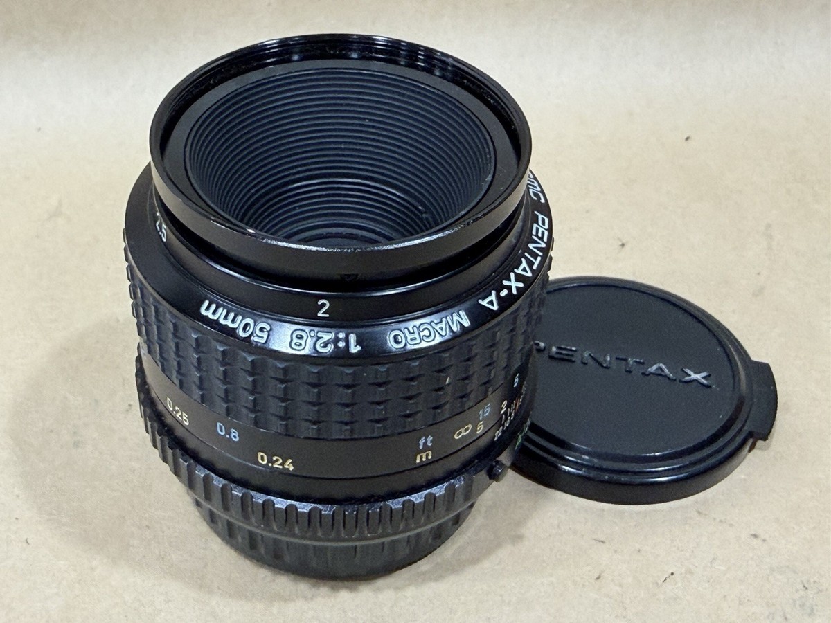 Pentax SMC 50mm F/2.8 Pentax-A Macro PK-Mount Lens | eBay