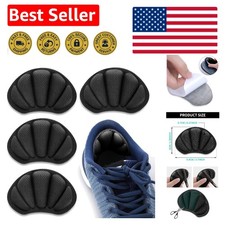 2 Pairs Self-Adhesive Heel Grips for Shoes Too Big - Elegant Comfort Fit