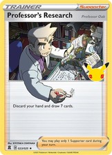 Professor's Research Professor Oak Holofoil 023/025 Celebrations Pokemon HR