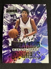 CHERYL MILLER 2025 LEAF METAL WOMEN OF SPORT PURPLE PRIZM 6/6 WNBA🔥🔥