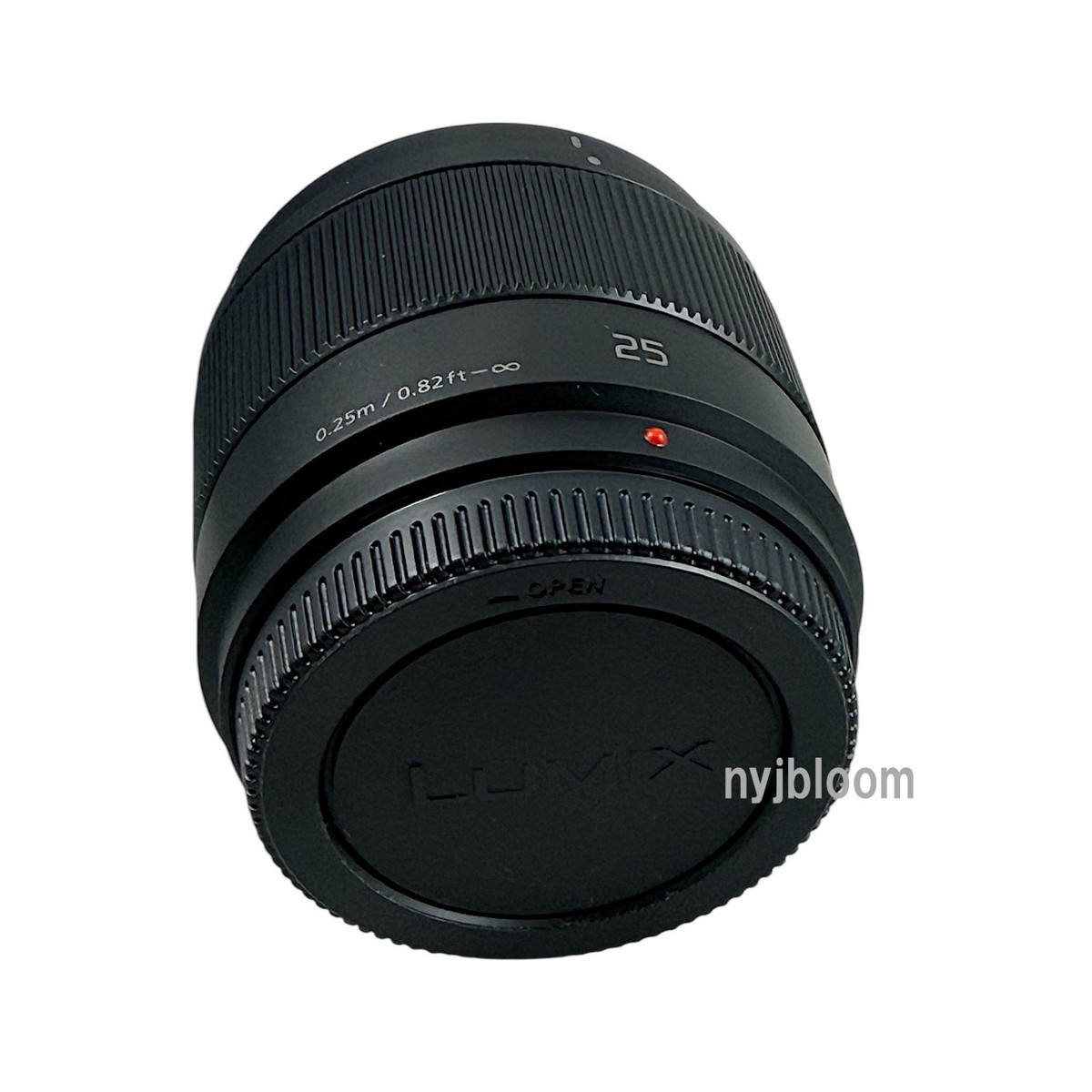 New Panasonic Lumix G 25mm F1.7 ASPH. Lens - BLACK [H-H025] Micro