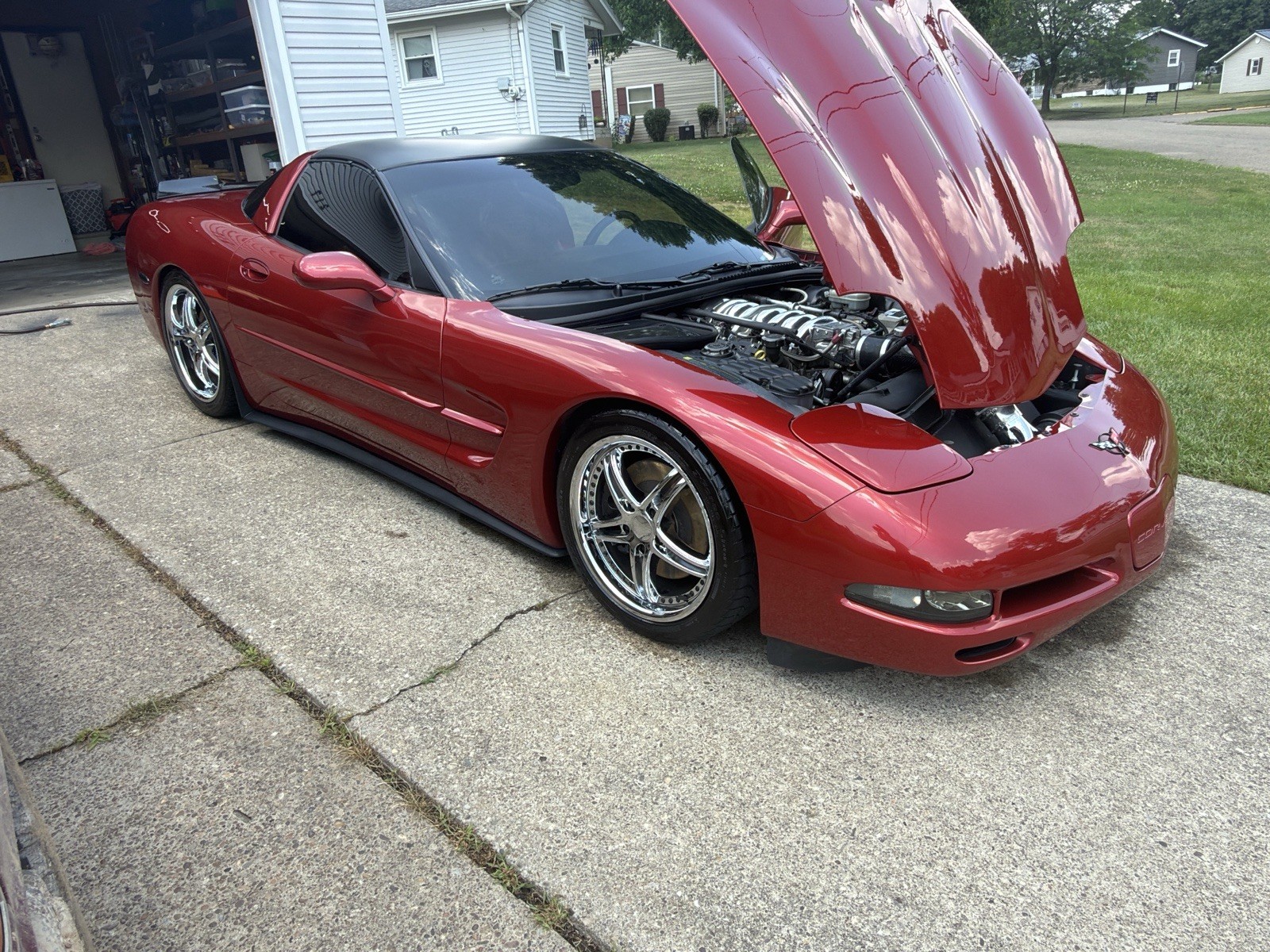 1999 Burgundy Chevrolet Corvette   | C5 Corvette Photo 5