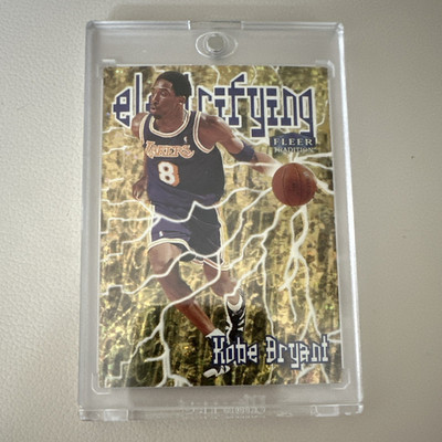 1998-99 Fleer Tradition Electrifying Kobe Bryant Lakers #1/10