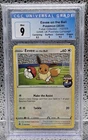 CGC 9 EEVEE ON THE BALL 002 FUTSAL PROMO POKEMON MINT