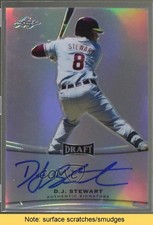 2015 Leaf Metal Draft DJ Stewart #BA-DJS Auto READ 0af