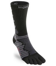 Injinji Ultra Run Crew Medium, Obsidian Medium, Obsidian