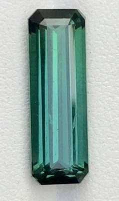 6.95 cart Blue green color faceted tourmaline from Afghan