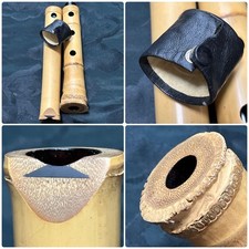 Kinko Ryu Shakuhachi 1 4 Shaku Bamboo Flute Inmei Hand Wrapped Authentic