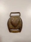 Antique Civil War Era Cavalry Brass Heart Harness Buckle Nice Original