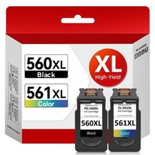 XXL Patronen für Canon PG-560XL CL-561 XL PIXMA TS5350 TS5351 5353 7450a 7451