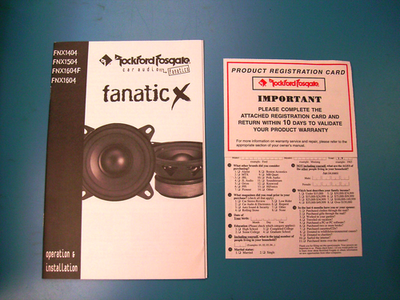 Old School Vintage Rockford Fosgate FNX-1406F 6