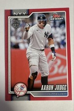 Aaron Judge Topps Rip Night Red SSP 2026 🔥🔥🔥