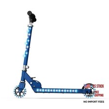 Jupiter Kids 2 Ruedas Luz Kick Scooter, Luces LED en Azul Júpiter