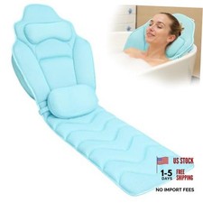 Full Body Bath Pillow for Bathtub - Extra Long 61 Bath Pillows for Tub,