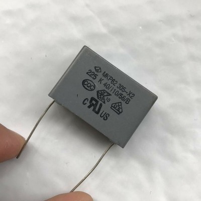 5pcs MKP62 X2 305VAC 225K 2.2UF 225 Polypropylene Film Capacitor P=27mm #ea
