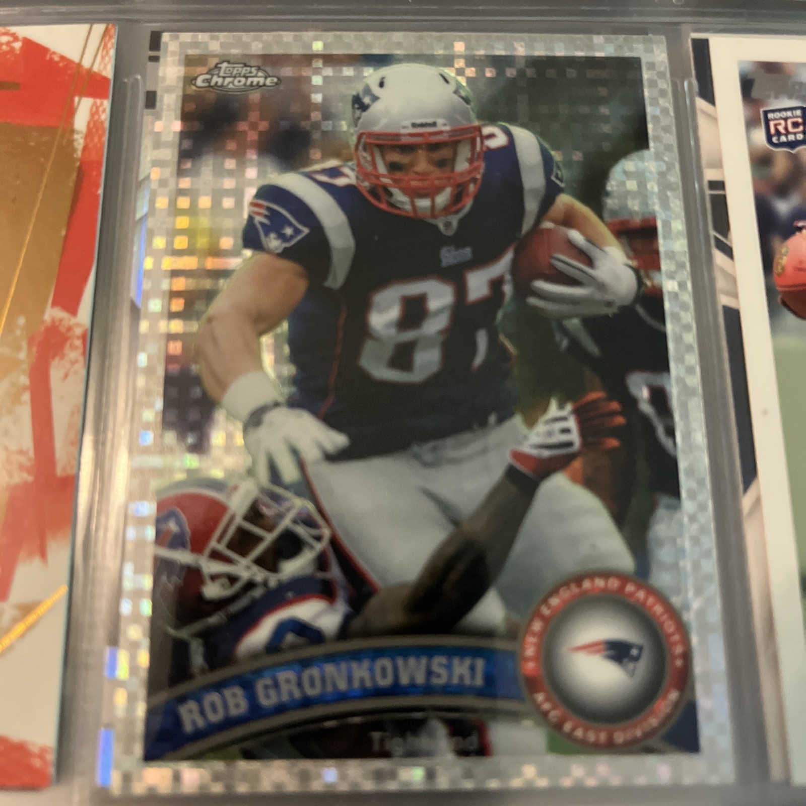 2011 Topps Chrome - Rob Gronkowski #132 X-Fractor