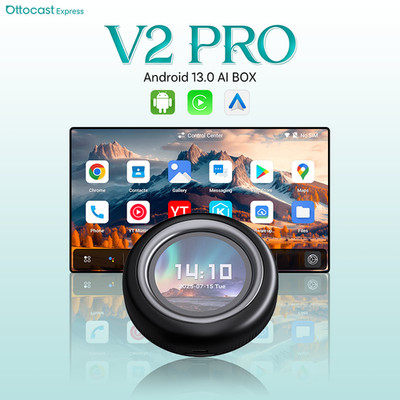 Ottocast V2 PRO Multimedia AIBox For BMW 4K HDMI CarPlay Adapter w/TouchScreen