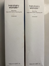 Haruharu Wonder Black Rice Triple AHA Gentle Cleansing Gel NIB Unscented