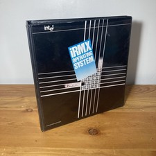 3&rdquo; Three Ring Intel Binder Black Design Irmex Operating System B11